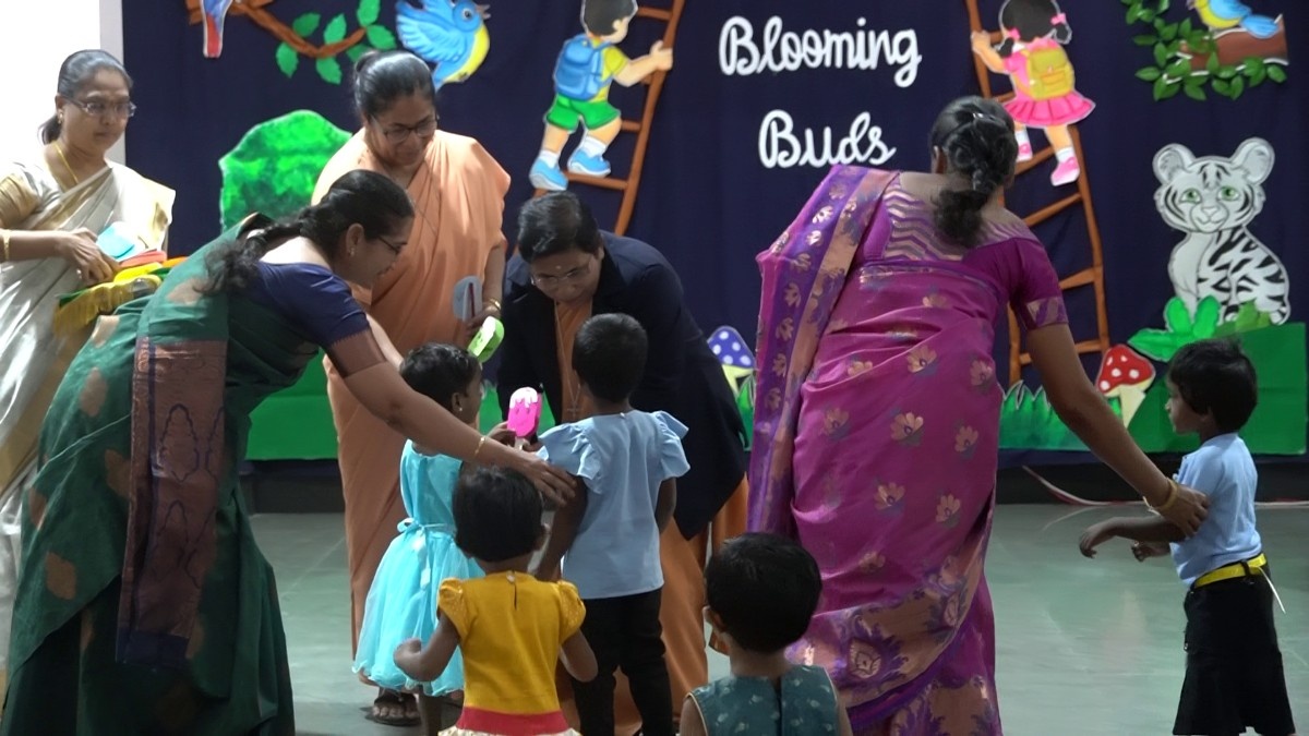 Grand Welcome for Pre-KG Tiny Tots