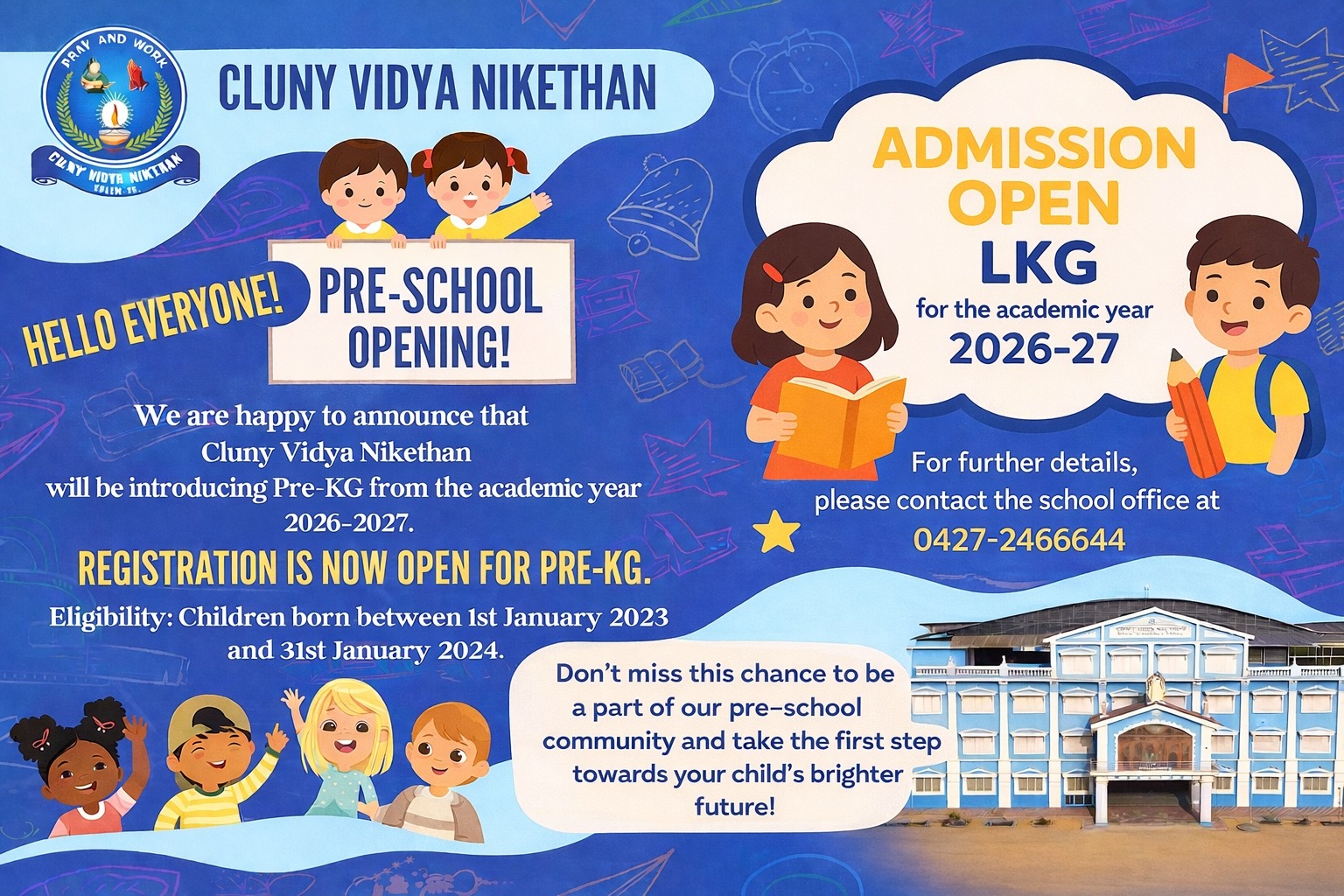 Admission Banner